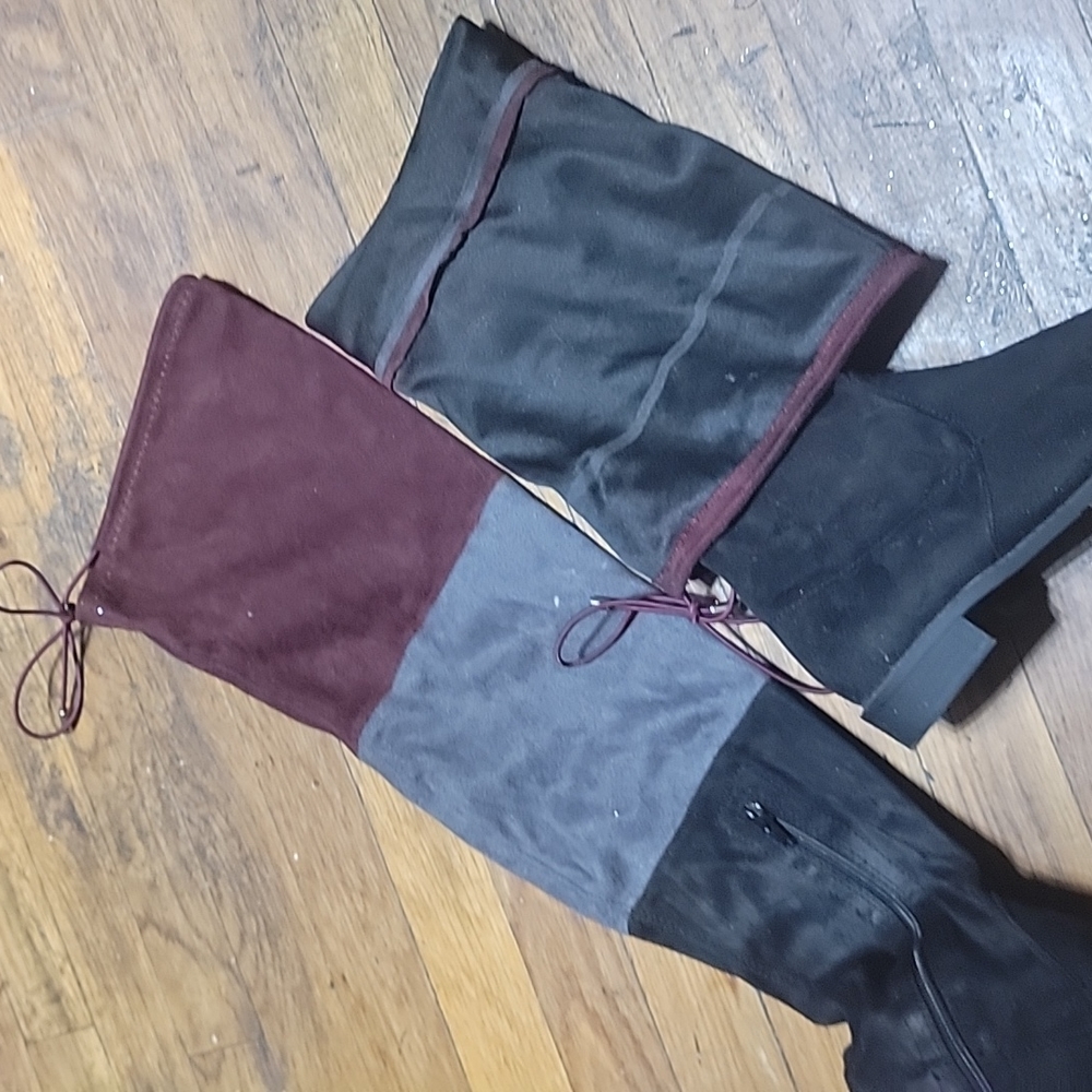 VOKI long boots size 9 color black, gray š· wine
good condition high boot - Picture 12 of 14